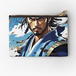 Blue eye Samurai Zipper Pouch