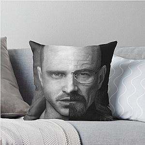 Aaron Paul & Bryan Cranston Throw Pillow