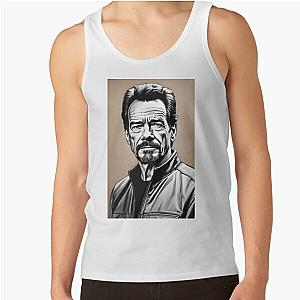 Portrait of a man, actor, Bryan Cranston tank top.