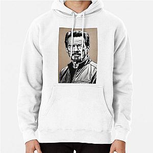 Portrait of a man, actor celebrity, Bryan Cranston Hoodie