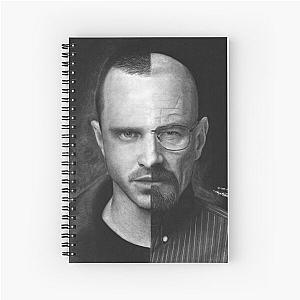 Aaron Paul and Bryan Cranston Spiral Notebook