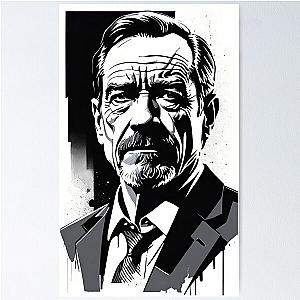 Bryan Cranston Portrait Poster