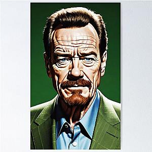 Bryan Cranston Portrait Poster