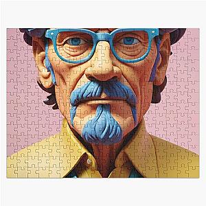 Portrait of Bryan Cranston Celebrity Actor Jigsaw Puzzle