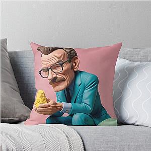Bryan Cranston Throw Pillow