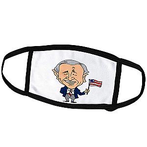 3D Rose Face Mask Medium President George Bush