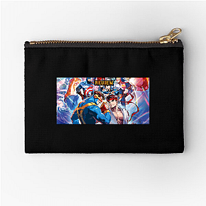 Capcom Fighting Collection Unleash the Fighter Within Aesthetic Capcom Fighting Collection Zipper Pouches