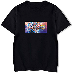 Capcom Fighting Collection Iconic Characters and Moves Motif Capcom Fighting Collection T-Shirts