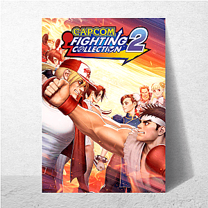 Capcom Fighting Collection A Legacy of Arcade Classics Style Capcom Fighting Collection Posters