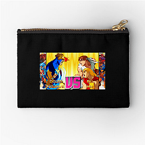 Capcom Fighting Collection Still the King of Fighters Design Capcom Fighting Collection Zipper Pouches