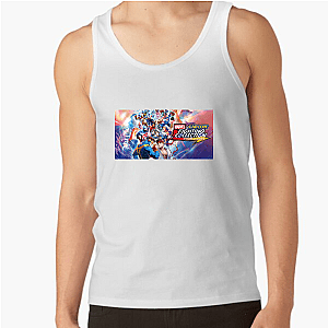 Capcom Fighting Collection Iconic Characters and Moves Motif Capcom Fighting Collection Tank Tops