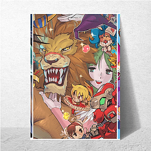 Capcom Fighting Collection Hadoken! Shoryuken! Tee Capcom Fighting Collection Posters