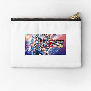 Capcom Fighting Collection Iconic Characters and Moves Motif Capcom Fighting Collection Zipper Pouches