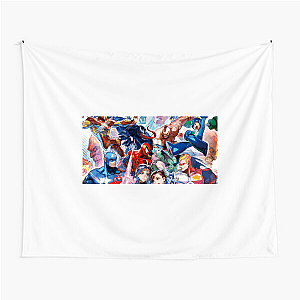 Capcom Fighting Collection Intense Versus Action Vibe Capcom Fighting Collection Tapestries