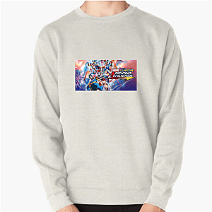 Capcom Fighting Collection Iconic Characters and Moves Motif Capcom Fighting Collection Sweatshirts