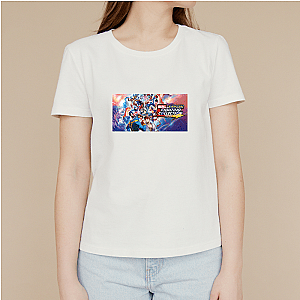 Capcom Fighting Collection Iconic Characters and Moves Motif Capcom Fighting Collection T-Shirts
