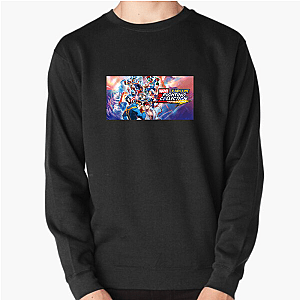 Capcom Fighting Collection Iconic Characters and Moves Motif Capcom Fighting Collection Sweatshirts