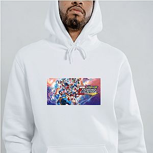 Capcom Fighting Collection Iconic Characters and Moves Motif Capcom Fighting Collection Hoodies
