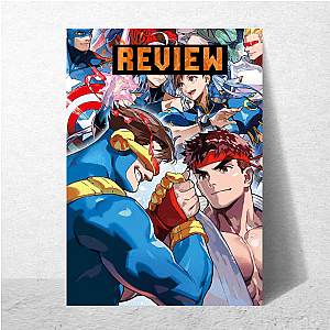 Capcom Fighting Collection Unleash the Fighter Within Aesthetic Capcom Fighting Collection Posters