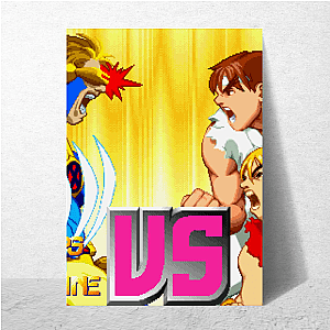 Capcom Fighting Collection Still the King of Fighters Design Capcom Fighting Collection Posters