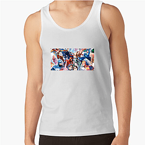 Capcom Fighting Collection Intense Versus Action Vibe Capcom Fighting Collection Tank Tops