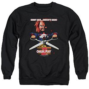 Child's Play 2: Chuckie's Back Unisex Adult Crew Neck Sweatshirt for Men and Women