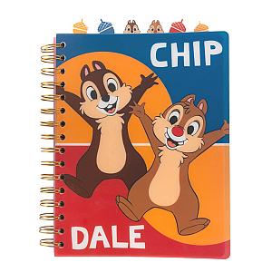 Innovative Designs Disney Chip and Dale Journal Notebook Spiral Bound 144 Lined Pages 8 x 7