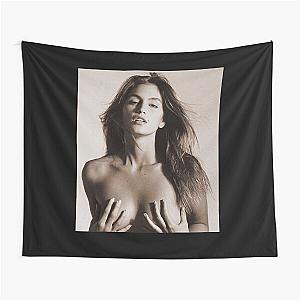 Mens Funny Cindy Crawford Awesome Tapestry