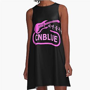 Awesome K-Pop band CNBlue in Hangeul A-Line Dress