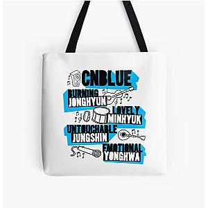 CNBlue Doodle Print Tote Bag