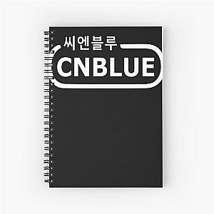 Awesome KPop Rock Band CNBlue in Korean Fitted Scoop Spiral Notebook