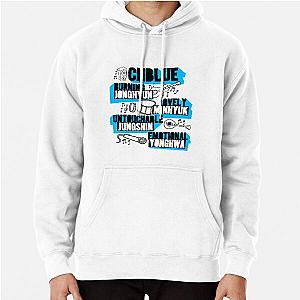 Blue Doodle Hoodie