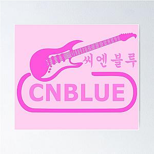 Awesome K-pop Korean Band CN Blue in Hangeul Poster