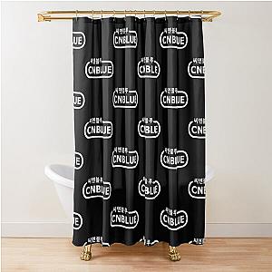 Awesome KPop rock band CNBlue in Korean Fitted Scoop Shower Curtain