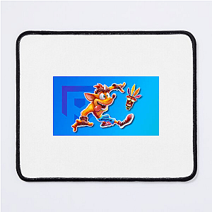 Crash Bandicoot Style Crash Bandicoot Mouse Pads