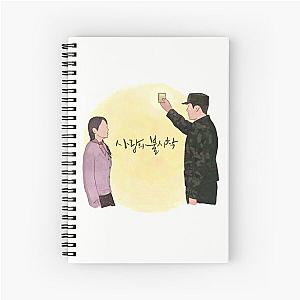 Crash Landing On You Spiral Notebook