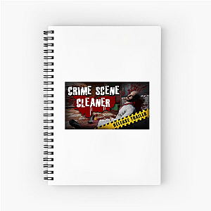 Crime Scene Cleaner Merchandise For Fans Crime Scene Cleaner Notebook