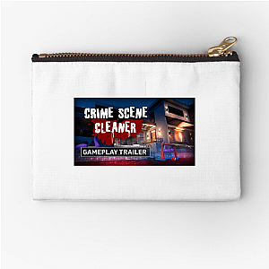 Crime Scene Cleaner Merchandise Crime Scene Cleaner Zipper Pouches