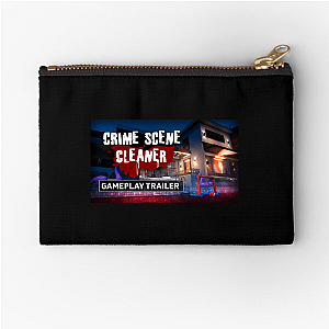 Crime Scene Cleaner Merchandise Crime Scene Cleaner Zipper Pouches