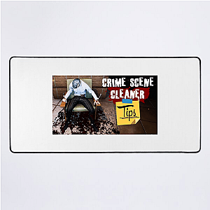 Crime Scene Cleaner Signature Crime Scene Cleaner Mouse Pads