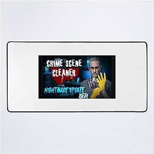Crime Scene Cleaner Limited Collection Crime Scene Cleaner Mouse Pads