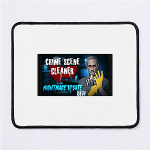 Crime Scene Cleaner Limited Collection Crime Scene Cleaner Mouse Pads