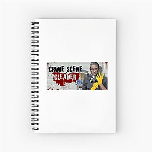 Crime Scene Cleaner Merch Collection Crime Scene Cleaner Notebook