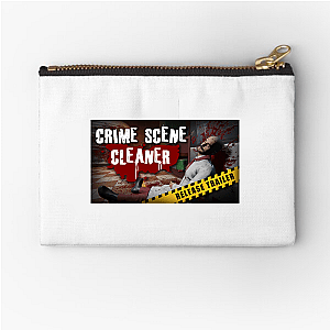Crime Scene Cleaner Merchandise For Fans Crime Scene Cleaner Zipper Pouches