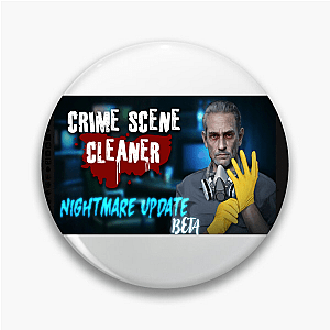Crime Scene Cleaner Limited Collection Crime Scene Cleaner Pins