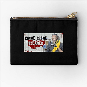 Crime Scene Cleaner Merch Collection Crime Scene Cleaner Zipper Pouches