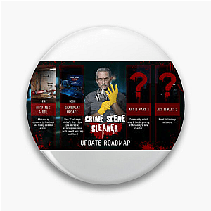 Crime Scene Cleaner Collection for fans Crime Scene Cleaner Pins