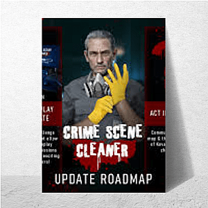 Crime Scene Cleaner Collection for fans Crime Scene Cleaner Posters