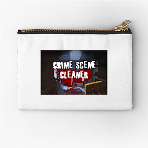 Crime Scene Cleaner Fan Art Crime Scene Cleaner Zipper Pouches