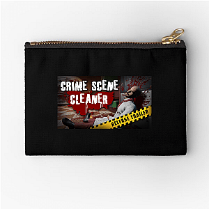 Crime Scene Cleaner Merchandise For Fans Crime Scene Cleaner Zipper Pouches